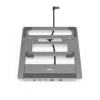 USB-C-Docking-Station "Connect2Office Stand", Notebook-Stand, 12 Ports