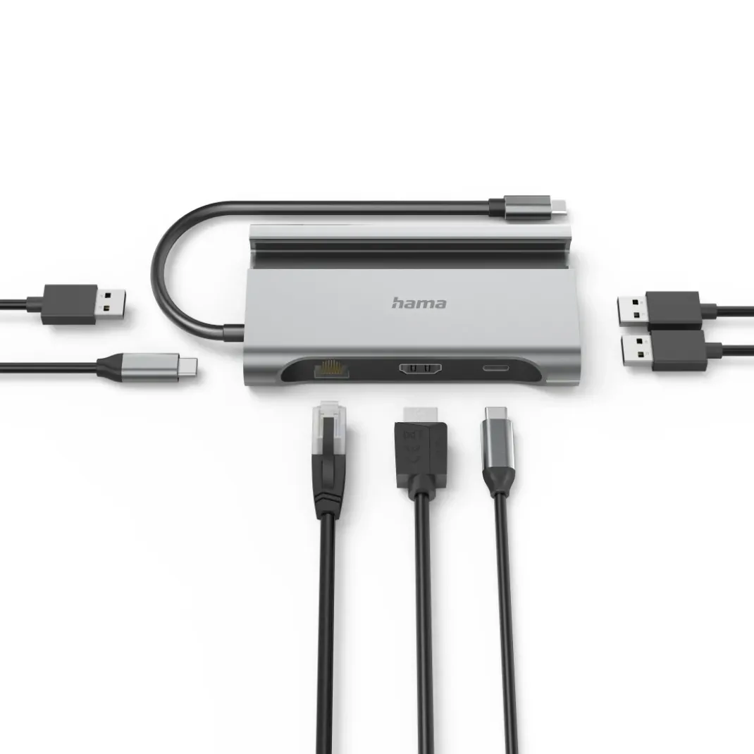 USB-C-Hub, "Connect2Mobile V2", Multiport, 7 Ports