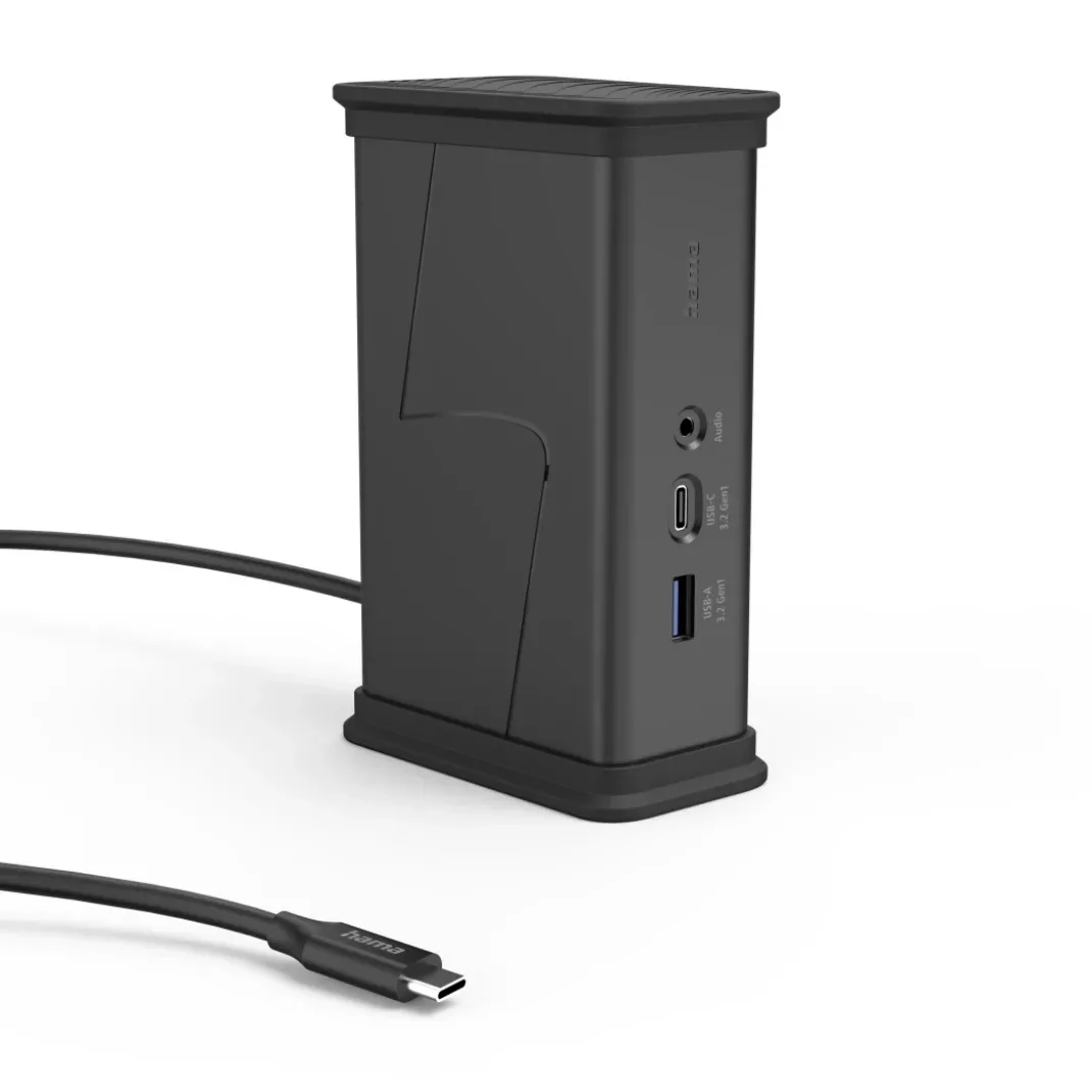 USB-C-Hub "Connect2Office Black", 9 Ports, 2x HDMI™, USB-A, USB-C, LAN