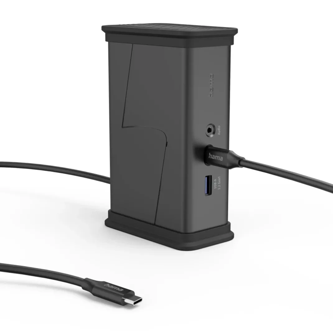 USB-C-Hub "Connect2Office Black", 9 Ports, 2x HDMI™, USB-A, USB-C, LAN