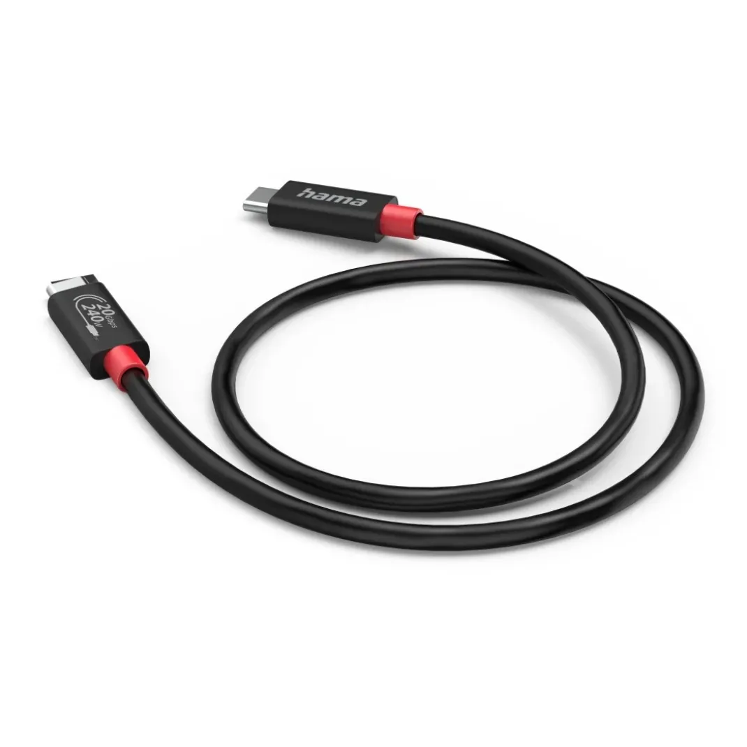 USB-C-Kabel, E-Marker, USB4 Gen2, 20 Gbit/s, 5 A, 240 W, 2,00 m