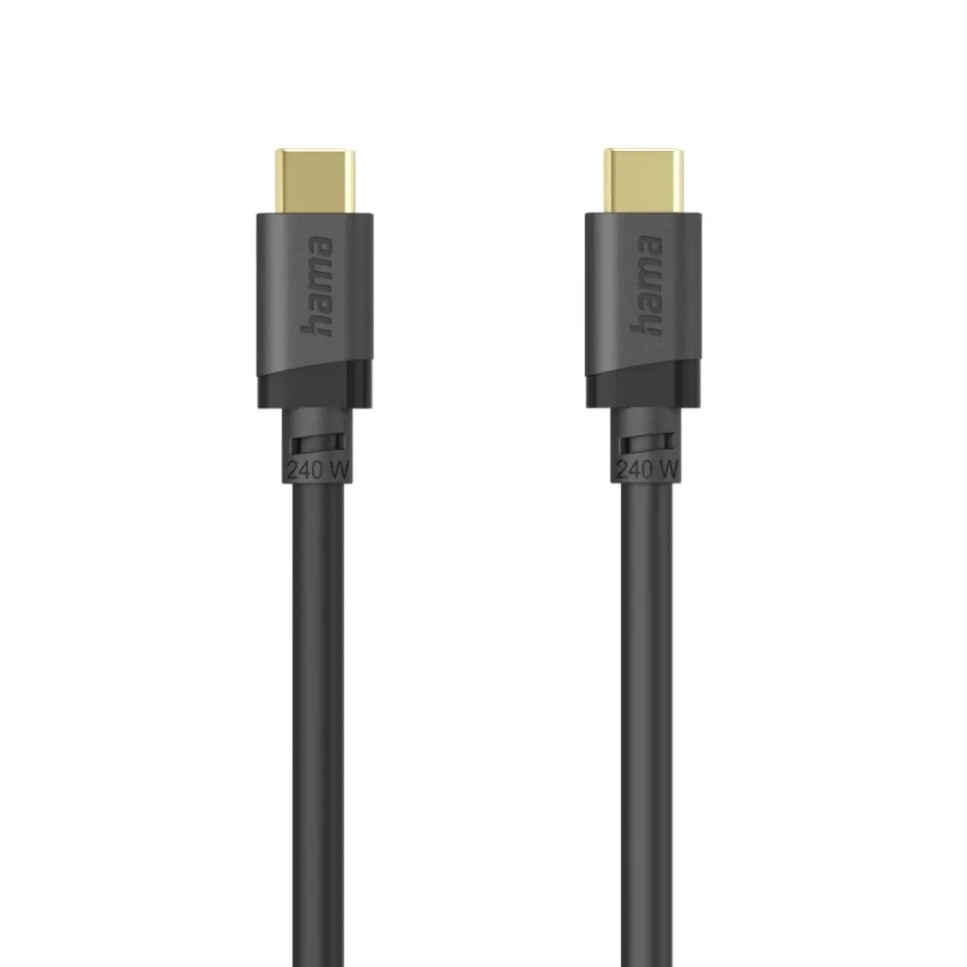 USB-C-Kabel, USB 3.2 Gen1, 5 Gbit/s, 240 W, 1,5 m