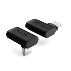 USB-C-Winkeladapter 90°, USB 3.2 Gen2, 10 Gbit/s, 5 A, 240 W, 2er Set
