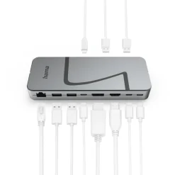 USB4-Docking-Station "Connect2Office Speed", USB-C, PD, 40 Gbit/s, 10 Ports