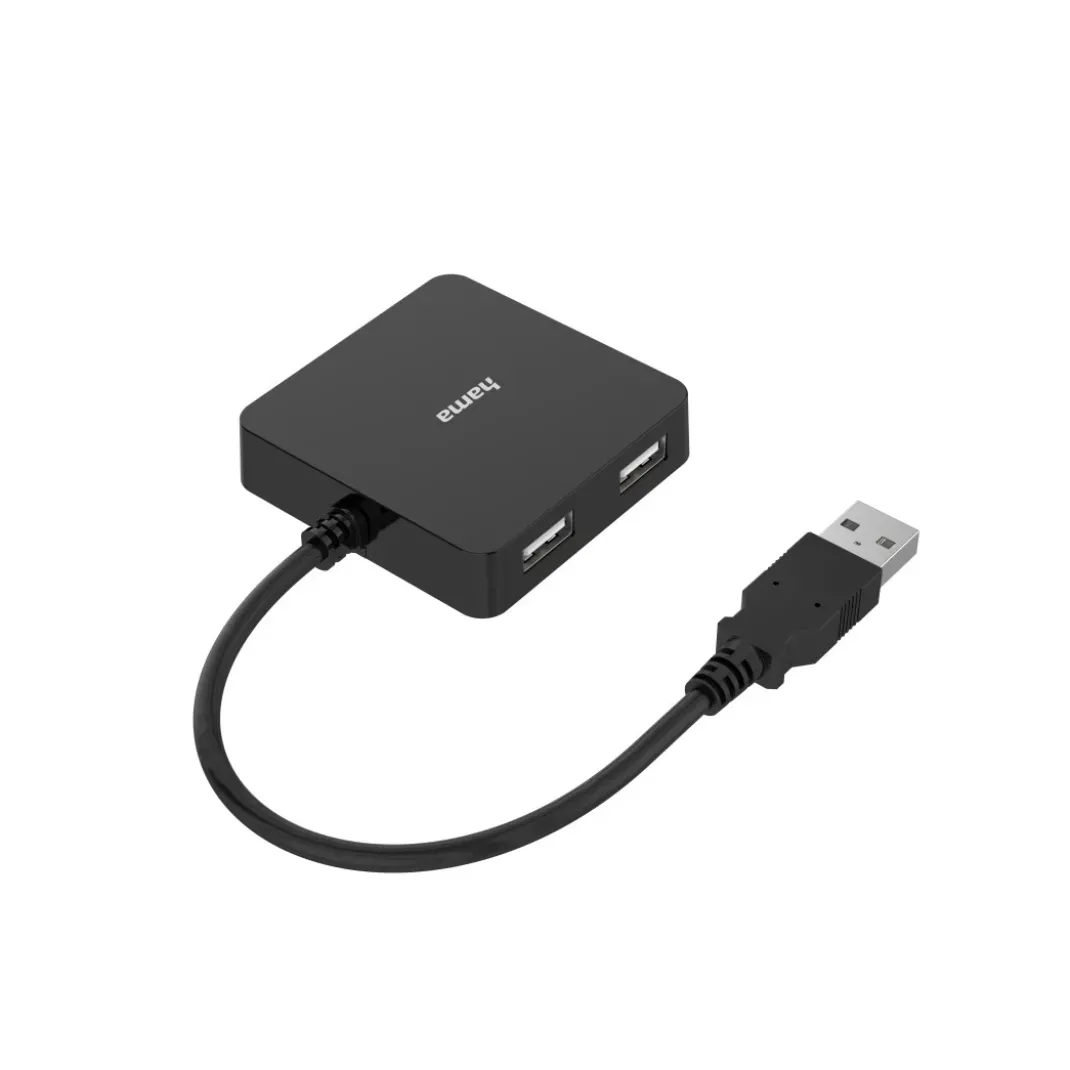USB-Hub, 4 Ports, USB 2.0, 480 Mbit/s