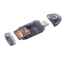 USB-3.0-Kartenleser, SD/micro SD, Anthrazit