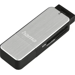 USB-3.0-Kartenleser, SD/microSD, Silber