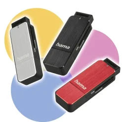 USB-3.0-Kartenleser, SD/microSD, Silber