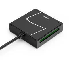 USB-Kartenleser, USB-A, mit USB-C-Adapter, USB 3.2 Gen1, SD/micro SD/CF/MS