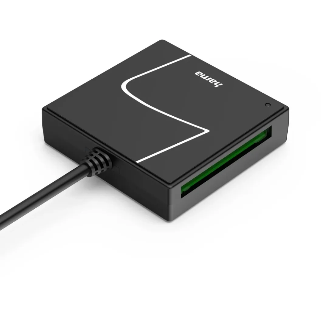 USB-Kartenleser, USB-A, mit USB-C-Adapter, USB 3.2 Gen1, SD/micro SD/CF/MS