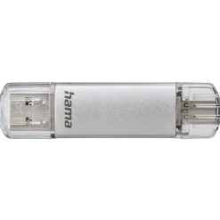USB-Stick "C-Laeta", USB-C 3.2 Gen 1, 256GB, 70 MB/s, Silber