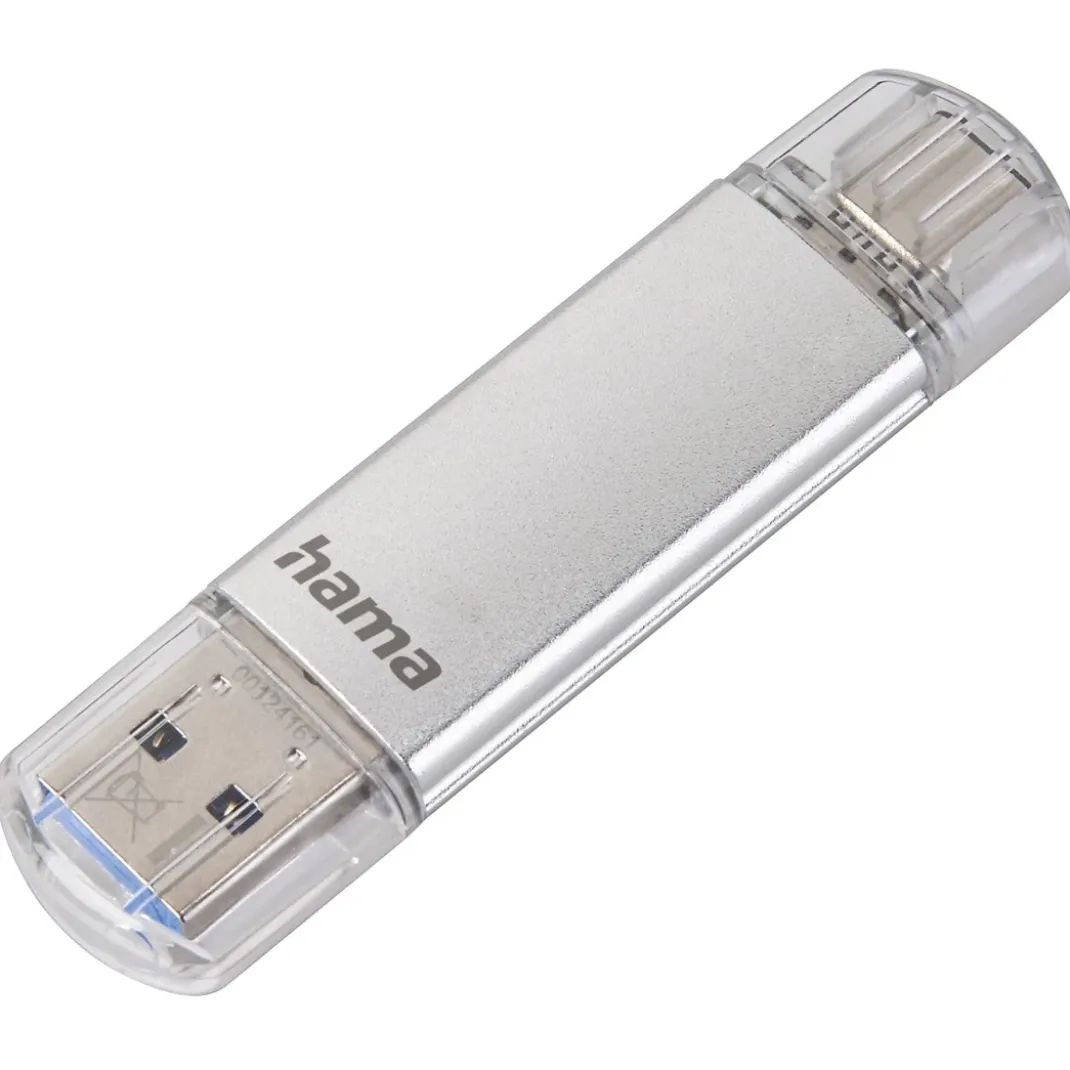 USB-Stick "C-Laeta", USB-C 3.2 Gen 1, 256GB, 70 MB/s, Silber