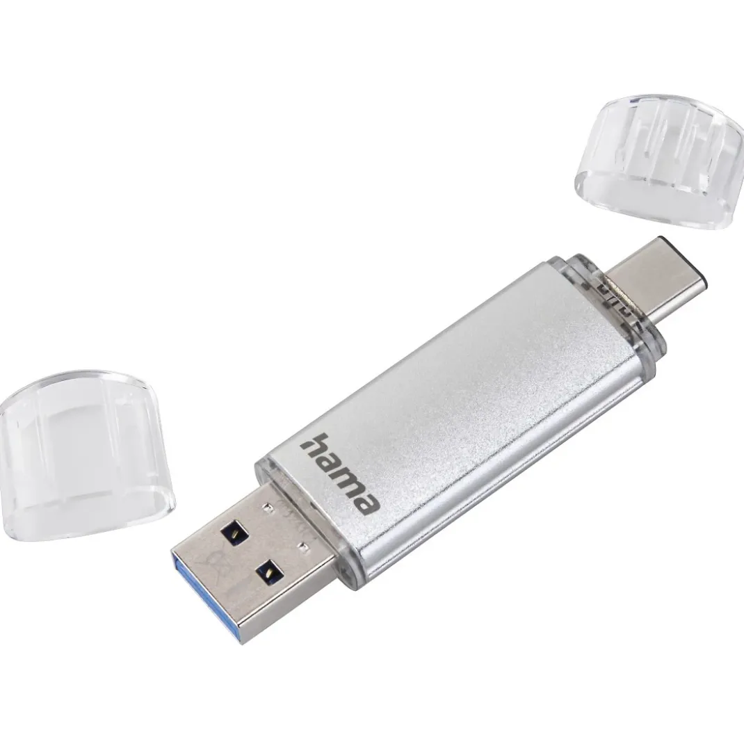 USB-Stick "C-Laeta", USB-C 3.2 Gen 1, 256GB, 70 MB/s, Silber