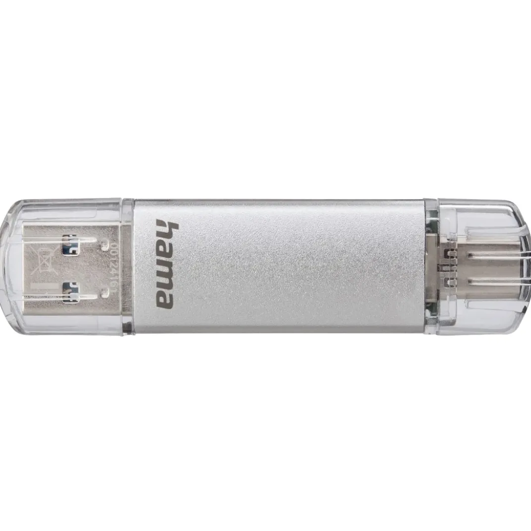 USB-Stick "C-Laeta", USB-C 3.2 Gen 1, 32GB, 40 MB/s, Silber