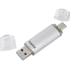 USB-Stick "C-Laeta", USB-C 3.2 Gen 1, 64GB, 40 MB/s, Silber