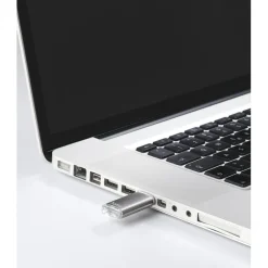 USB-Stick "Laeta", USB 2.0, 16 GB, 10MB/s, Grau