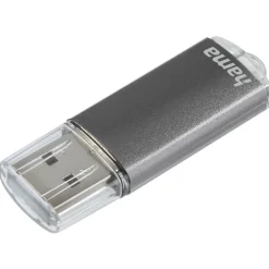 USB-Stick "Laeta", USB 2.0, 16 GB, 10MB/s, Grau