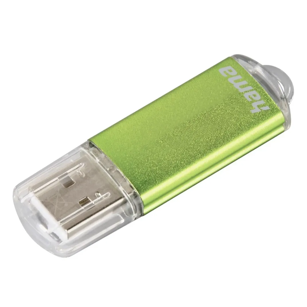 USB-Stick "Laeta", USB 2.0, 64 GB, 15MB/s, Grün