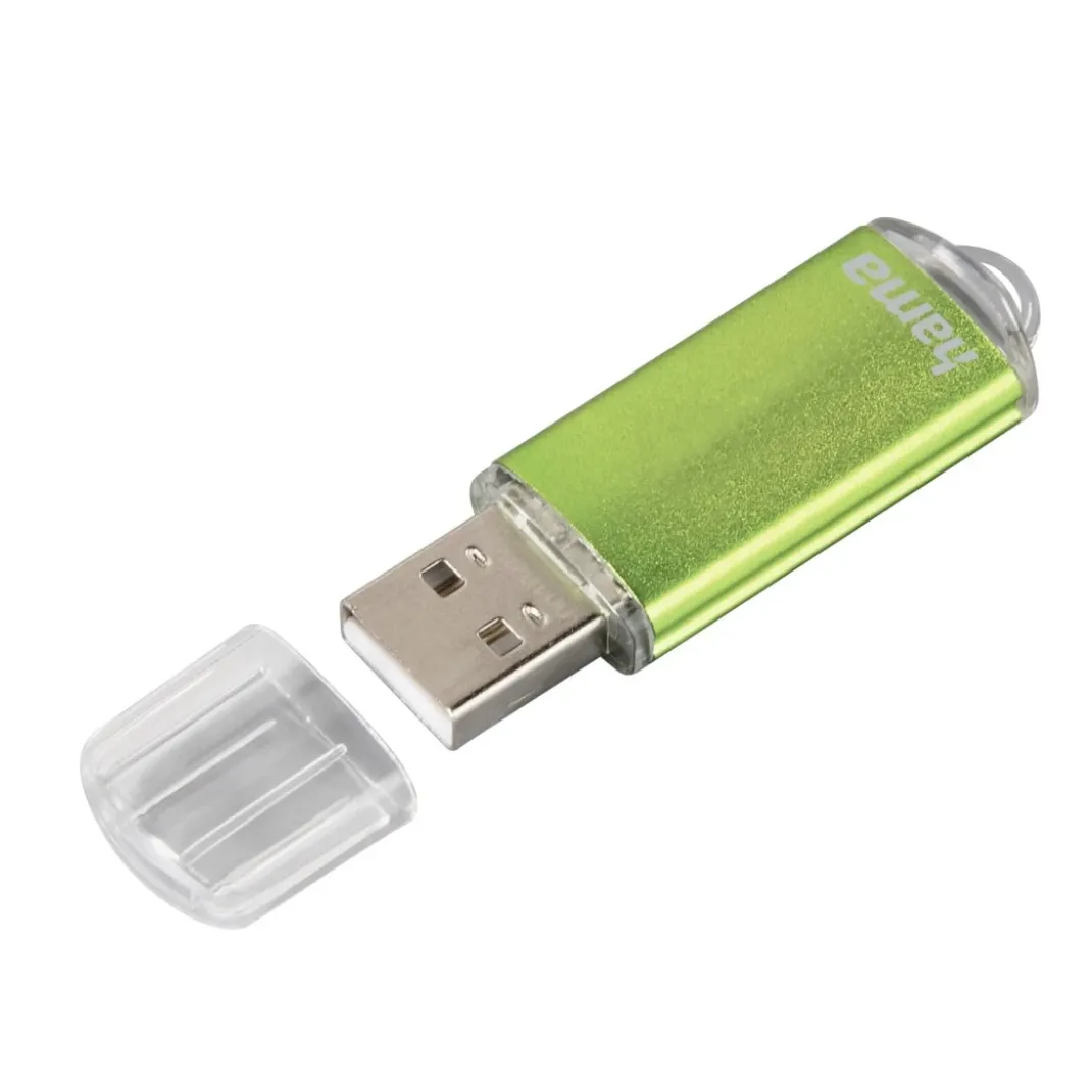 USB-Stick "Laeta", USB 2.0, 64 GB, 15MB/s, Grün