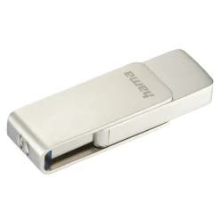 USB-Stick "Rotate Pro", USB 3.2 Gen1, 128GB, 100MB/s, Silber