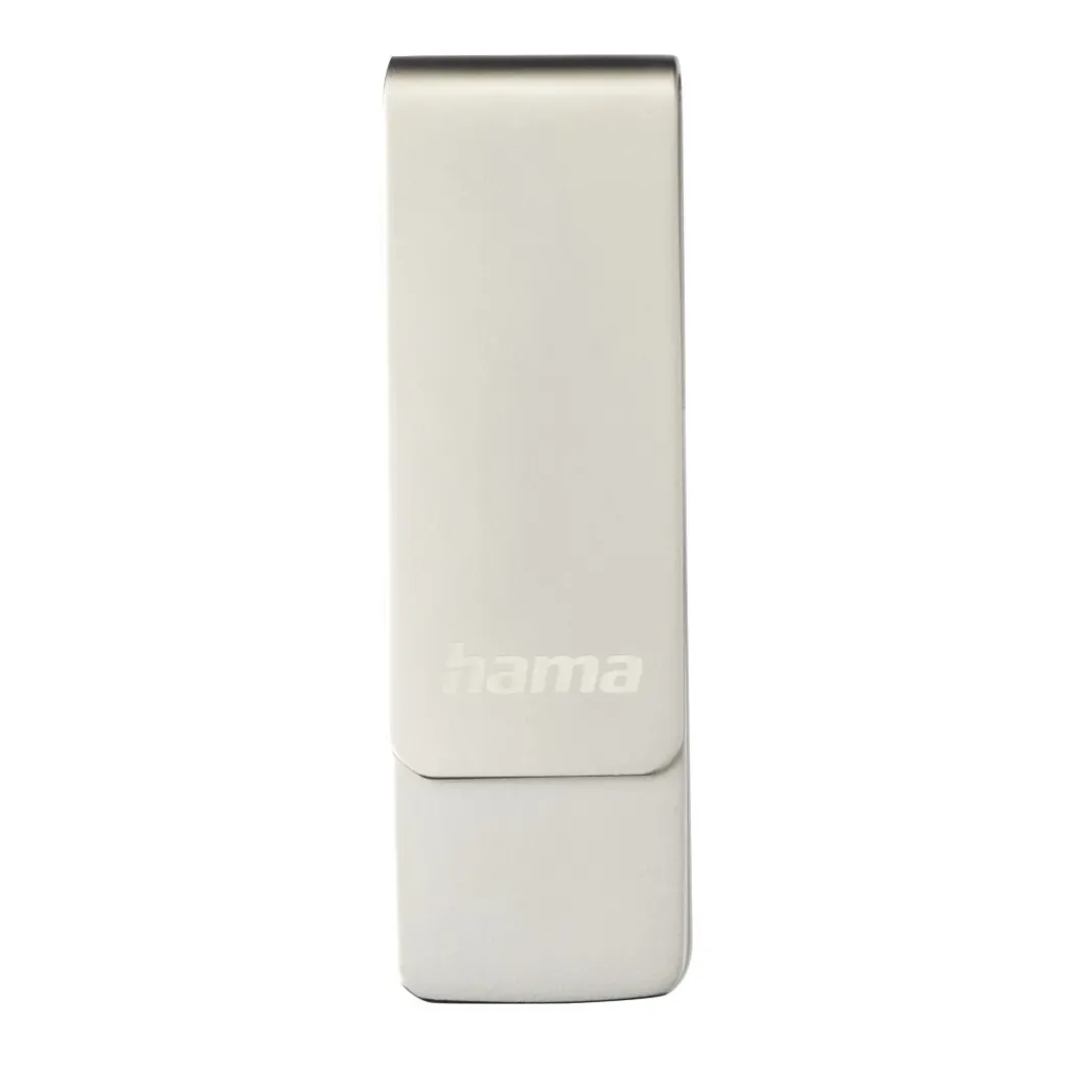 USB-Stick "Rotate Pro", USB 3.2 Gen1, 128GB, 100MB/s, Silber