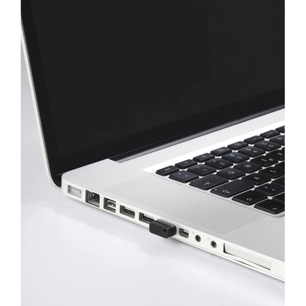 USB-Stick "Smartly", USB 2.0, 64GB, 15MB/s, Schwarz