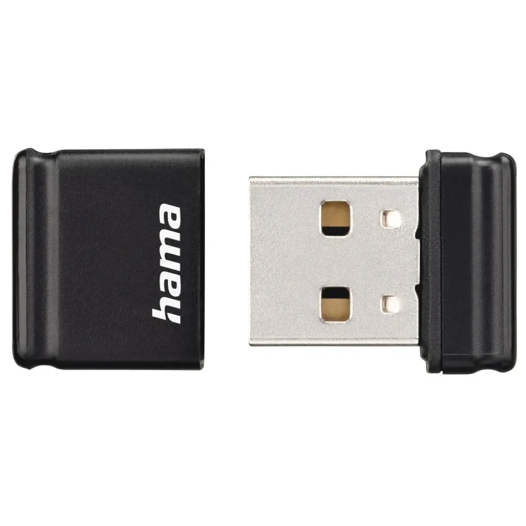 USB-Stick "Smartly", USB 2.0, 64GB, 15MB/s, Schwarz