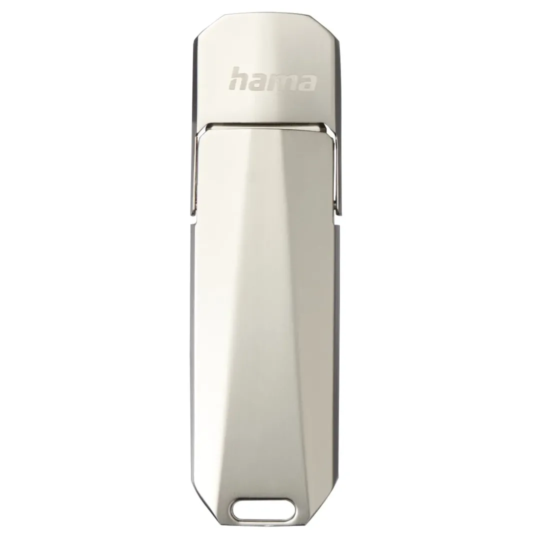 USB-Stick "Uni-C Deluxe", USB-C 3.2 Gen 1, 256GB, 100MB/s, Silber