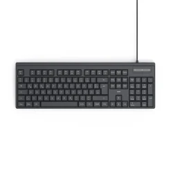 USB-Tastatur "CK-110", kabelgebunden, Schwarz, QWERTZ DE