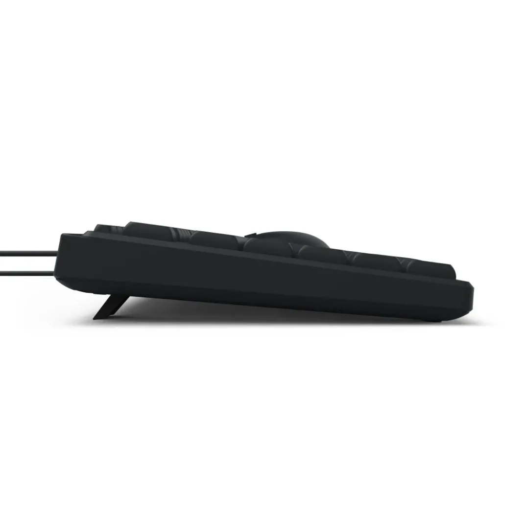 USB-Tastatur-Maus-Set "CKM-200", kabelgebunden, Media-Tasten, SW, QWERTZ DE