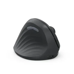 Vertikale, ergonomische Linkshänder-Maus "EWM-600L", Multi Device, Schwarz
