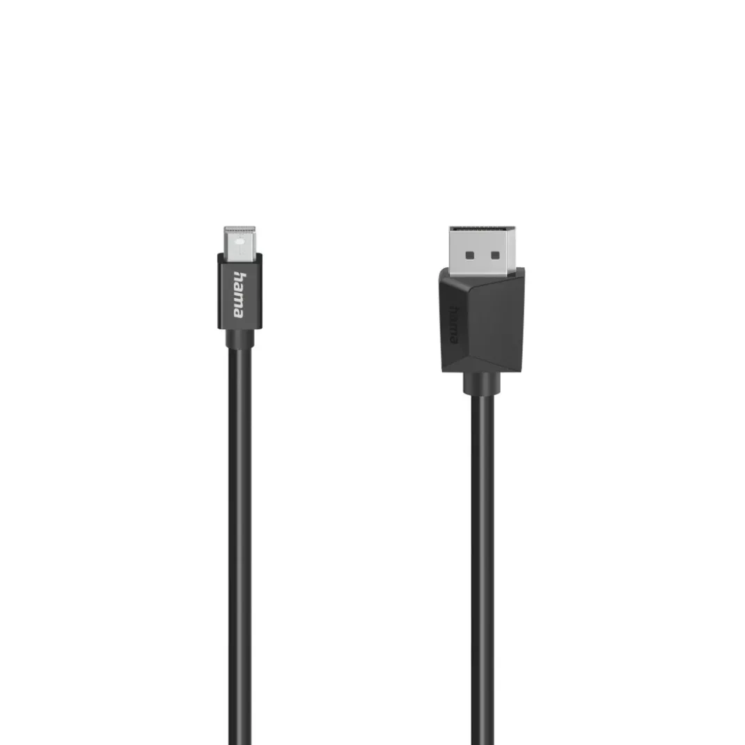 Video-Kabel, Mini-DP-Stecker - DisplayPort-Stecker, Ultra-HD 4K, 1,50 m