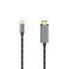 Video-Kabel, USB-C-Stecker - HDMI™-Stecker, Ultra-HD 8K@60Hz, Alu, 1,50 m