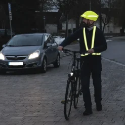 Warngurt für Fahrrad, Joggen, reflektierend, verstellbar, Universalgröße