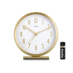 Wecker "Skye", ohne Ticken, Gold