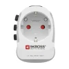 Weltreiseadapter "Pro Light AC 30PD", 3-polig, 1x USB-C, 1x USB-A, 30 W