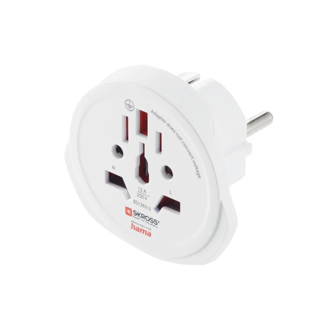 Weltreiseadapter Set "World Travel Pro Light USB", 3-polig, 2x USB
