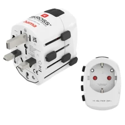 Weltreiseadapter "World Travel Pro", 3-polig
