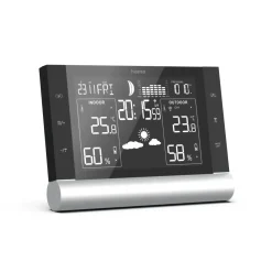 Wetterstation "Black Line Plus", Schwarz