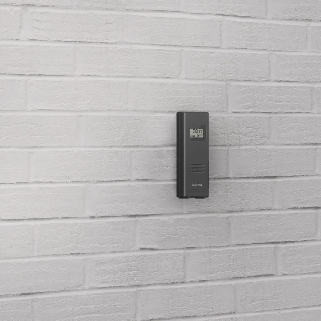 Wetterstation "Premium", mit LED-Farbdisplay und USB-Ladefunktion