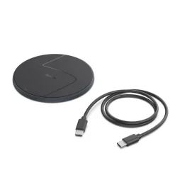 Wireless Charger, kabelloses Smartphone-Ladepad, 15 W, Schwarz