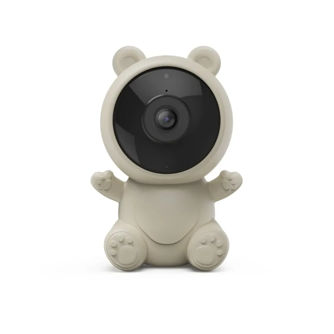 WLAN Babyphone mit Kamera u. App, Nachtsicht, Gegensprechen, Temperatur